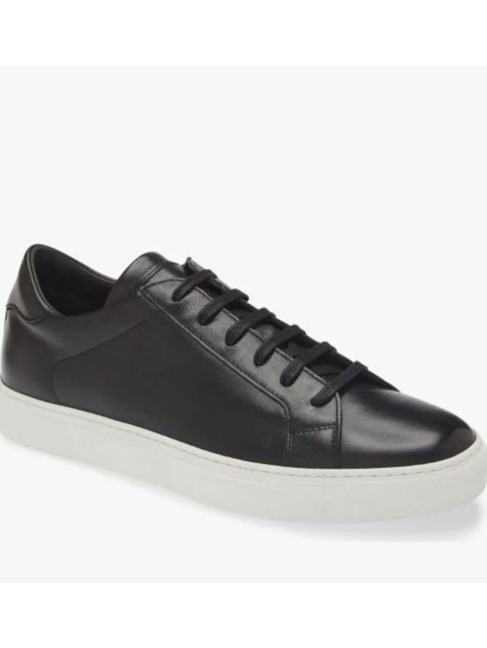 Size 9 - Men's Too Boot New York Pescara Black Leather Shoes